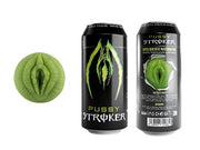 Alive - Masturbatore in lattina di energy drink - Verde neon - Erotiekvoordeel.nl