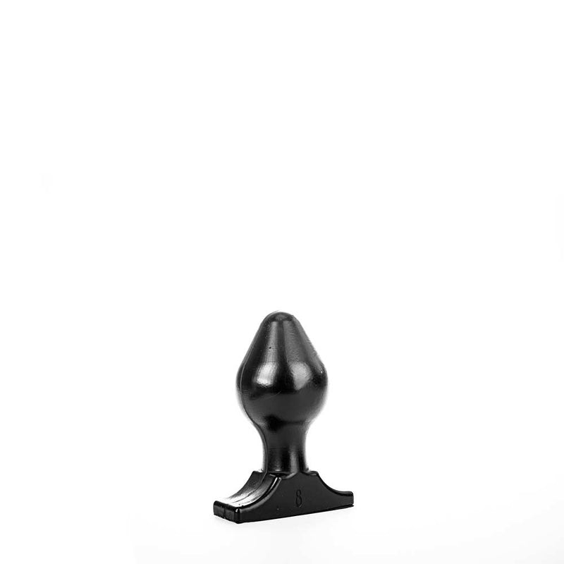 All Black - Wtyczka Analna Big Boy - 5 Rozmiarów - Czarny-Erotiekvoordeel.nl