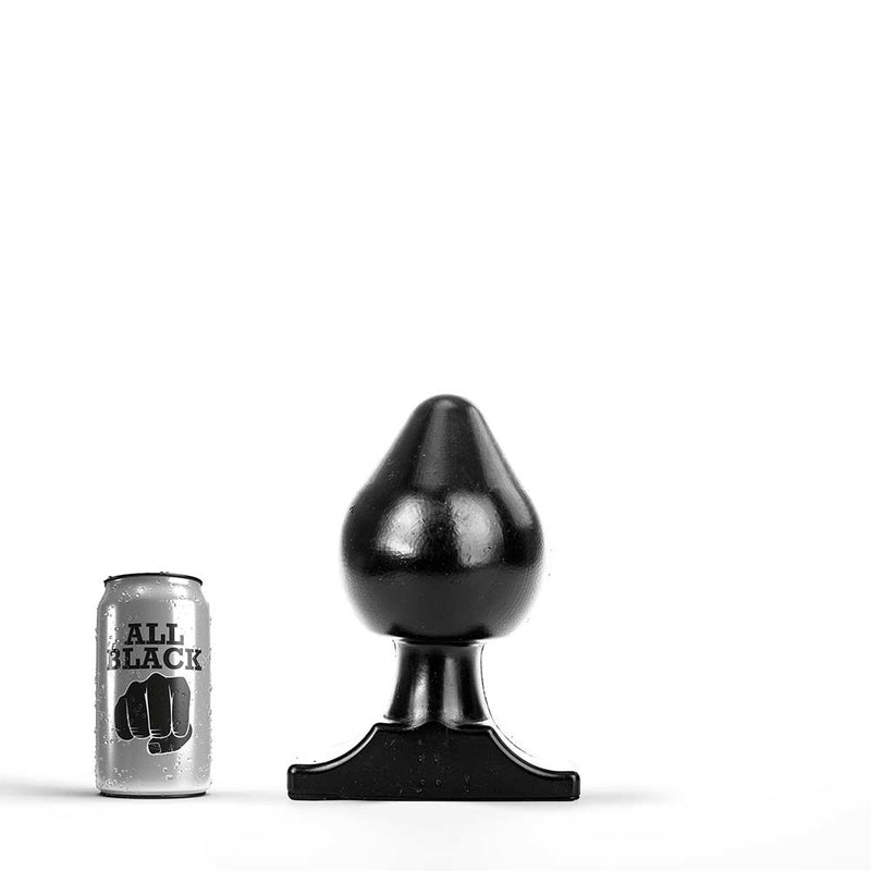 All Black - Big Boy Buttplug - 5 Rozmiarów - Czarny-Erotiekvoordeel.nl