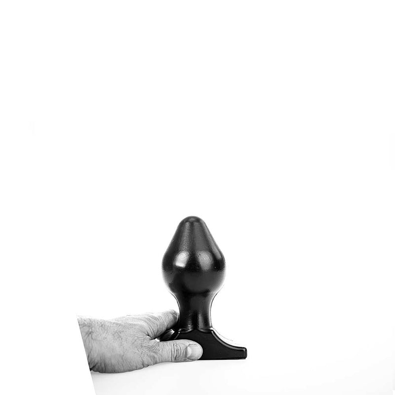 All Black - Wtyczka Analna Big Boy - 5 Rozmiarów - Czarna - Erotiekvoordeel.nl