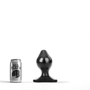 All Black - Big Boy Buttplug - 5 Rozmiarów - Czarny-Erotiekvoordeel.nl