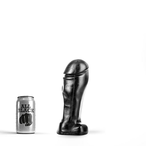 All Black - Dildo - 22 x 8 cm - Schwarz-Erotiekvoordeel.nl