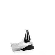 All Black - Extreme Anal Plug - 16 Cm X 6 Cm - Czarny-Erotiekvoordeel.nl