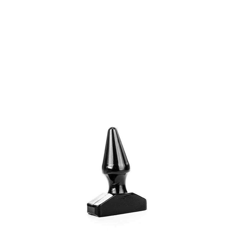 All Black - Extreme Anal Plug - 16 Cm X 6 Cm - Czarny-Erotiekvoordeel.nl