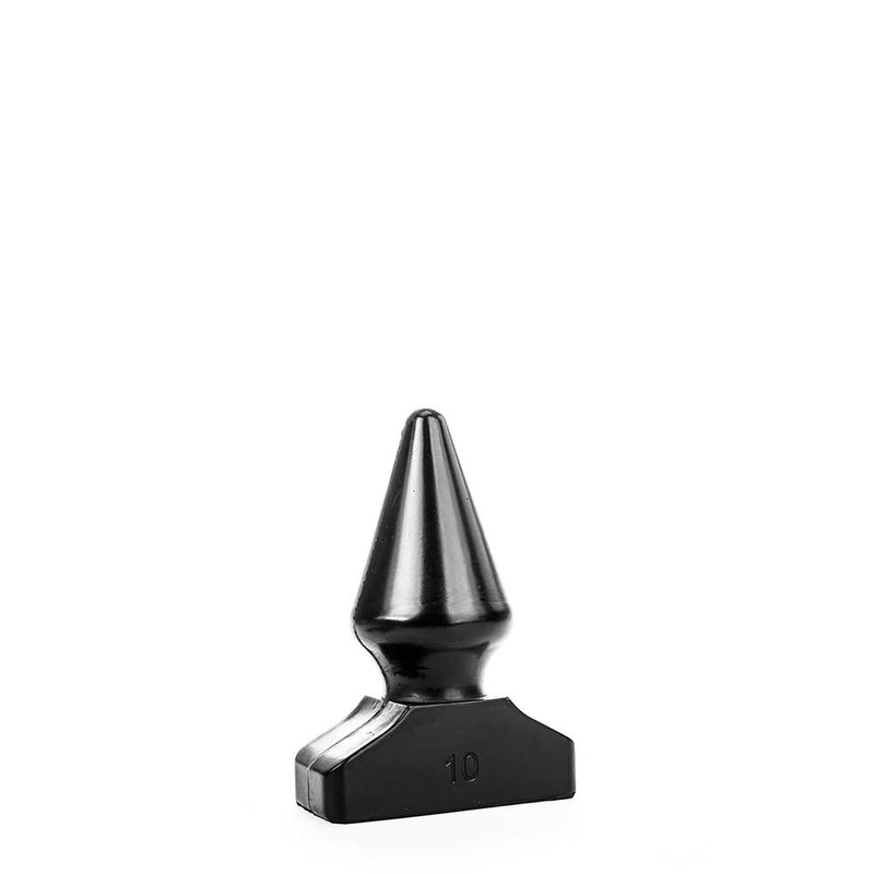 All Black - Extreme Anal Plug - 20.5 x 9 cm - Black-Erotiekvoordeel.nl