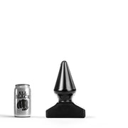 All Black - Extreme Anal Plug - 20.5 x 9 cm - Zwart-Erotiekvoordeel.nl