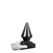 All Black - Extreme Anal Plug - 21,5 X 10,5 Cm - Czarny-Erotiekvoordeel.nl