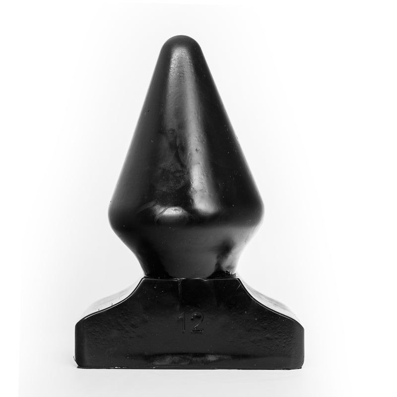 All Black - Ekstremalny Wtyk Analny - 23 X 11,5 Cm - Czarny-Erotiekvoordeel.nl