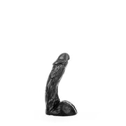 All Black - Dildo realistico - 22,5 x 5,5 cm - Nero-Erotiekvoordeel.nl