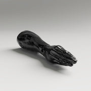 All Black Steroïd - Breaststroke - Dildo - 40 x 7.6 cm - Zwart-Erotiekvoordeel.nl