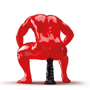 All Black Steroïd - Olympus - Dildo - 43,5 x 12,2 cm - Zwart-Erotiekvoordeel.nl