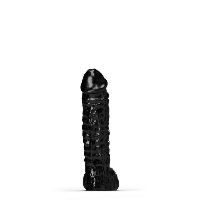 All Black Steroïd - The Gym Buddy - Dildo - 35x 8,7 cm - zwart-Erotiekvoordeel.nl