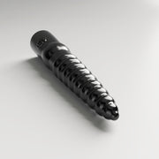 All Black Steroïd - The Home Run - Dildo - 39,5 x 7,7 cm - Zwart-Erotiekvoordeel.nl