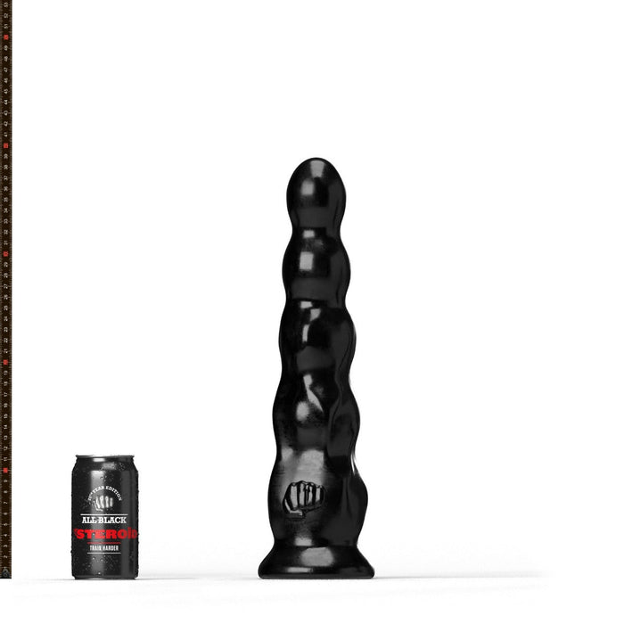 All Black Steroïd - The Javelin - Dildo - 32 x 3 cm - zwart-Erotiekvoordeel.nl