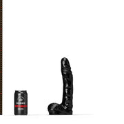 All Black Steroïd - The Jock - Dildo - 26,5 x 5 cm - Zwart-Erotiekvoordeel.nl