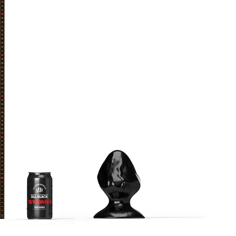 All Black Steroïd - The Kettlebell - Buttplug - 14,4 x 10,5 cm - Zwart-Erotiekvoordeel.nl