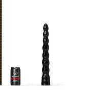 All Black Steroïd - The Sabre Dildo - 39,5x 4,4 cm - Zwart-Erotiekvoordeel.nl