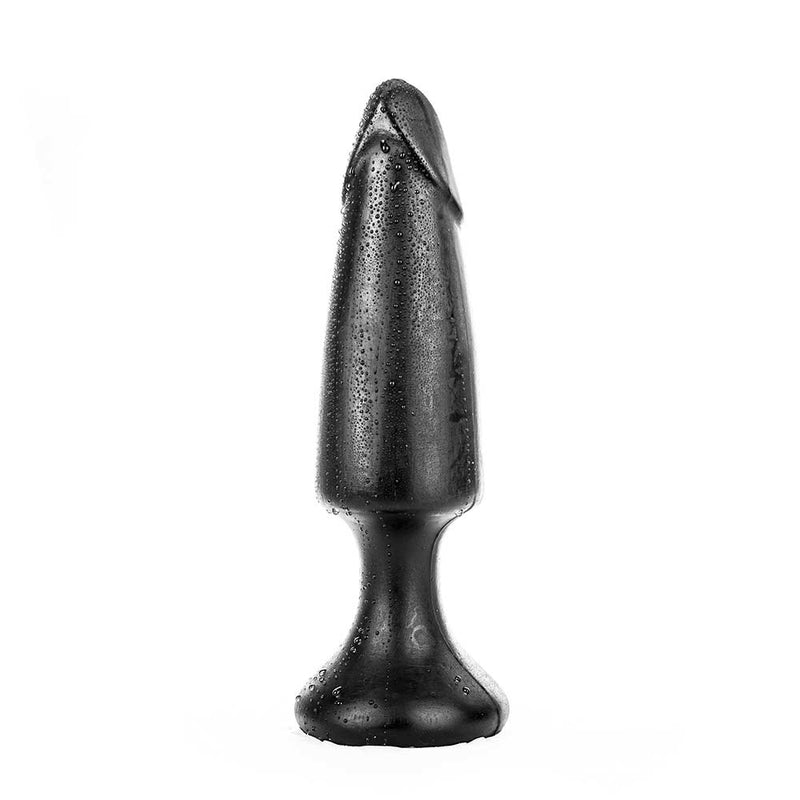 All Black - XXL Butt Plug - 35 x 9.5 cm - Black-Erotiekvoordeel.nl