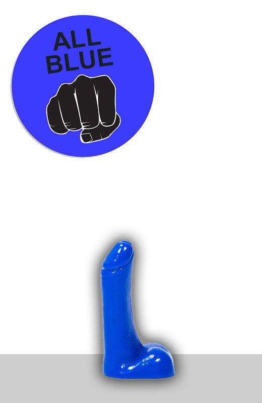 All Blue - Extra Kleine Dildo - 9 x 2 cm - Blauw-Erotiekvoordeel.nl