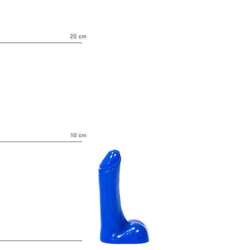 All Blue - Extra Kleine Dildo - 9 x 2 cm - Blauw-Erotiekvoordeel.nl