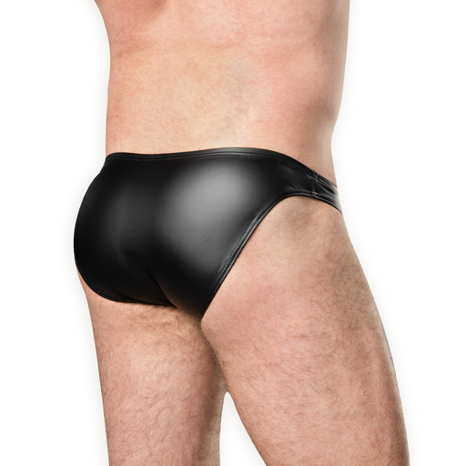 Amorable - Braguitas de hombre con efecto mojado - Talla única - Negro - Erotiekvoordeel.nl