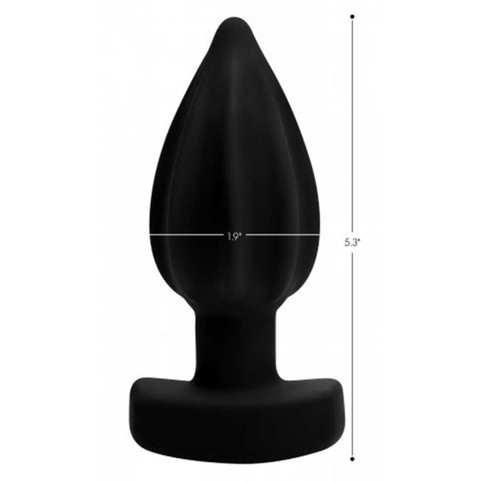 Ass Thumpers - The Assterisk - Gladde Siliconen Vibrerende Buttplug - 10 snelheden-Erotiekvoordeel.nl