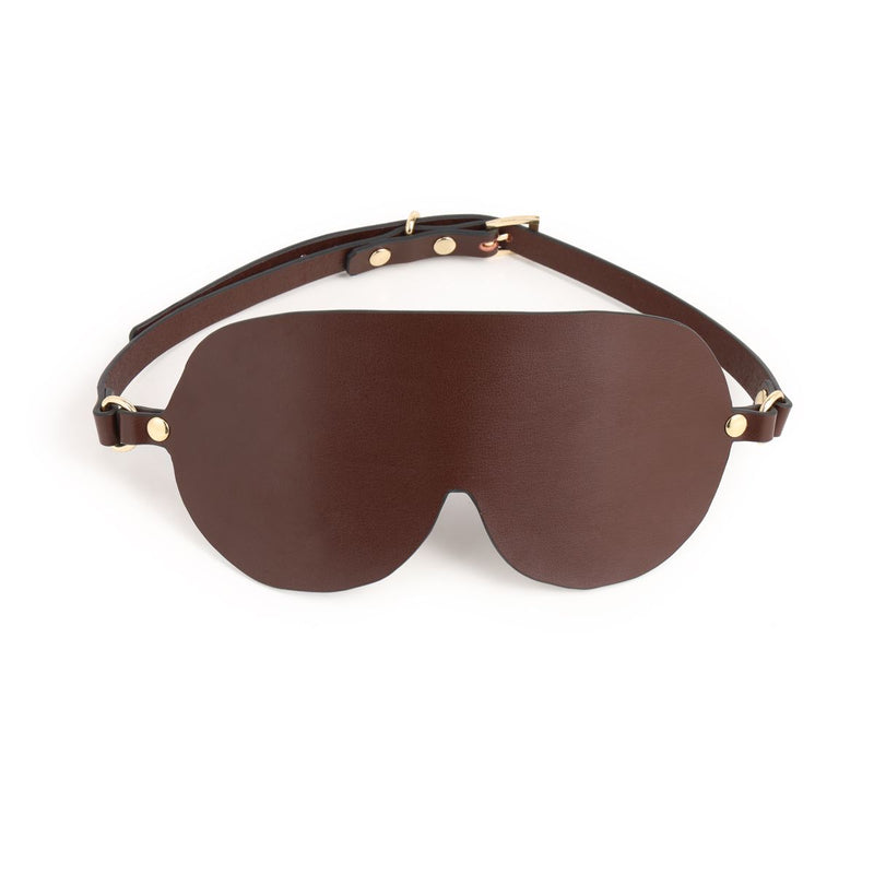 Kiotos - BDSM Fancy 9 Item Kit - Luxe Draagtas met 9 Verschillende BDSM Artikelen - Bruin-Erotiekvoordeel.nl