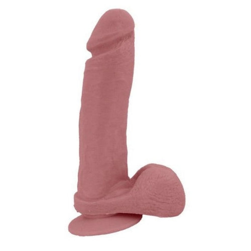 BP Toys - Dildo - Dildo con scroto - Colore pelle chiaro - 20 cm-Erotiekvoordeel.nl