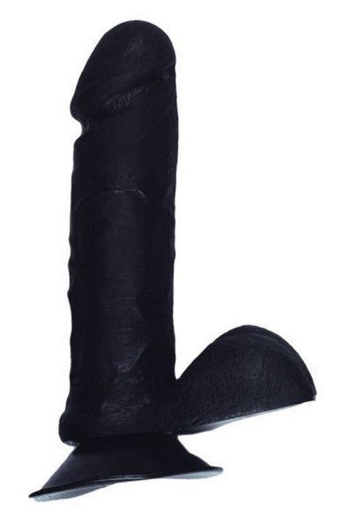 BP Toys - Dildo - Dildo Met Balzak - Zwart - 20 cm-Erotiekvoordeel.nl