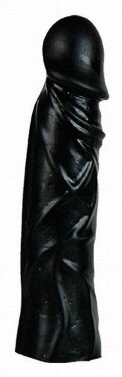 BP Toys - Dildo - Dildo zonder Balzak - Zwart - 18 cm-Erotiekvoordeel.nl