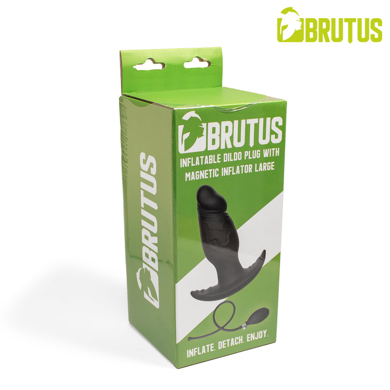 BRUTUS - Gode anal gonflable avec pompe magnétique - Erotiekvoordeel.nl