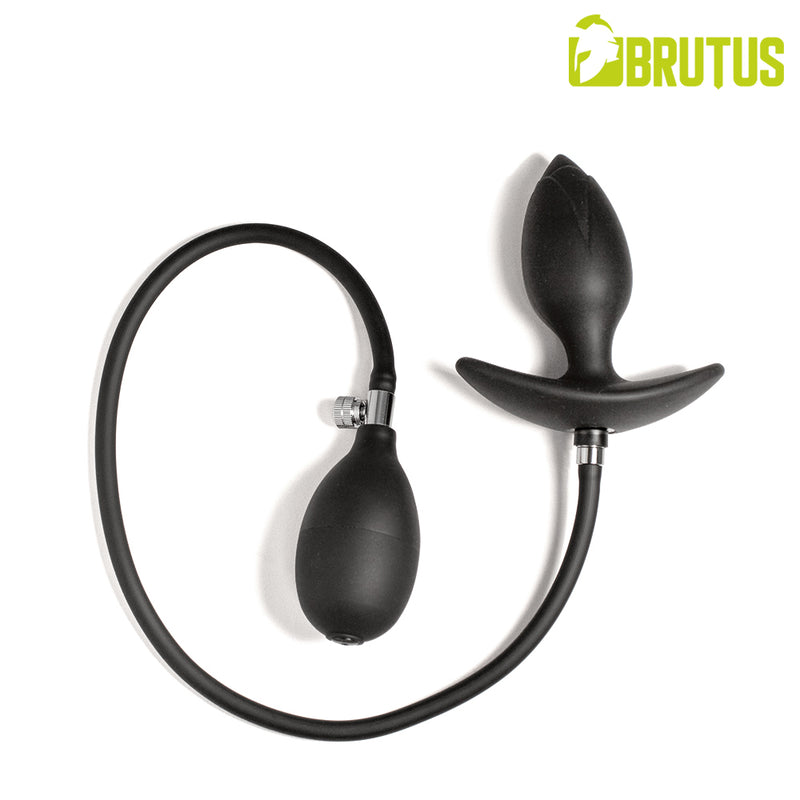 BRUTUS - Plug anal gonflable Rattler avec pompe magnétique - Erotiekvoordeel.nl