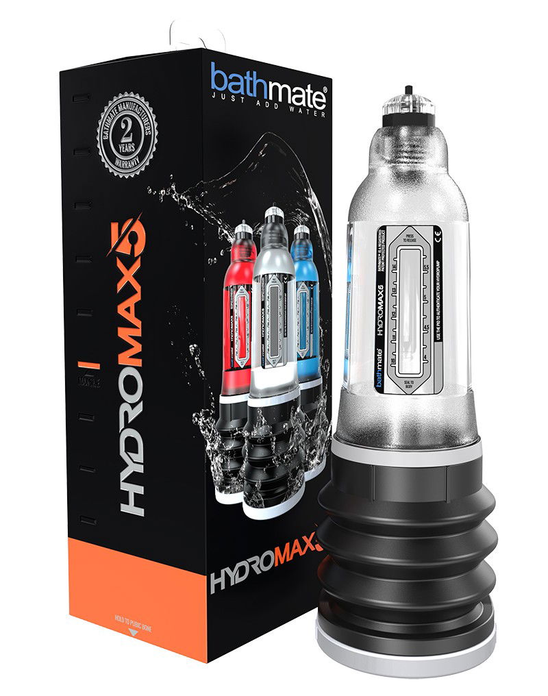 Bathmate - Pompe à pénis Hydromax 5 - Transparant-Erotiekvoordeel.nl