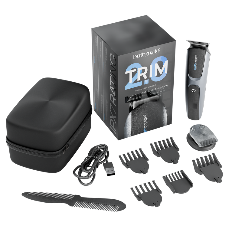 Bathmate - Trim 2.0 - Trimmer & Scheerapparaat Intieme Zones - Zwart-Erotiekvoordeel.nl