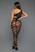 Be Wicked - Crazy For You - Bodystocking - Zwart - Plus Size-Erotiekvoordeel.nl