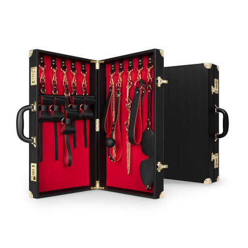 Bedroom Fantasies - Complete BDSM Play Set - 11-piece - PU Leather-Erotiekvoordeel.nl