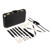 Bedroom Fantasies - Kompletter BDSM-Spielkoffer - 13-teilig - PU-Leder - Erotiekvoordeel.nl