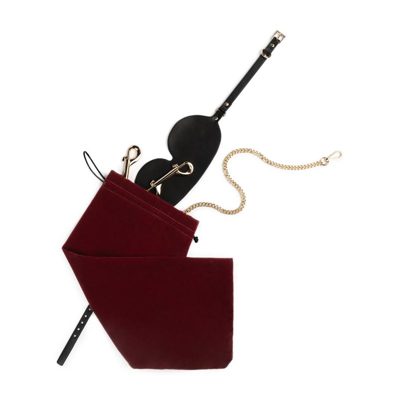 Bedroom Fantasies - Kompletter BDSM-Spielkoffer - 13-teilig - PU-Leder - Erotiekvoordeel.nl