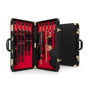 Bedroom Fantasies - Kompletter BDSM-Spielkoffer - 13-teilig - PU-Leder - Erotiekvoordeel.nl