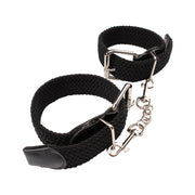 Behave! - Under Control Cuffs - Boeienset voor polsen of enkels - Zwart-Erotiekvoordeel.nl