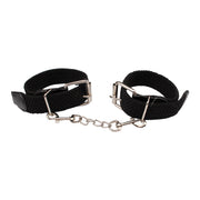 Behave! - Under Control Cuffs - Boeienset voor polsen of enkels - Zwart-Erotiekvoordeel.nl