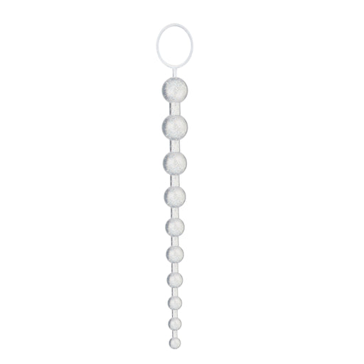 Being Fetish - Anal Beads - 32.5 cm - PVC - Transparent - Erotiekvoordeel.nl