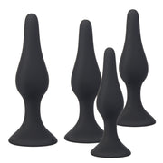 Being Fetish - Anal Plug Set - 4 pieces-Erotiekvoordeel.nl