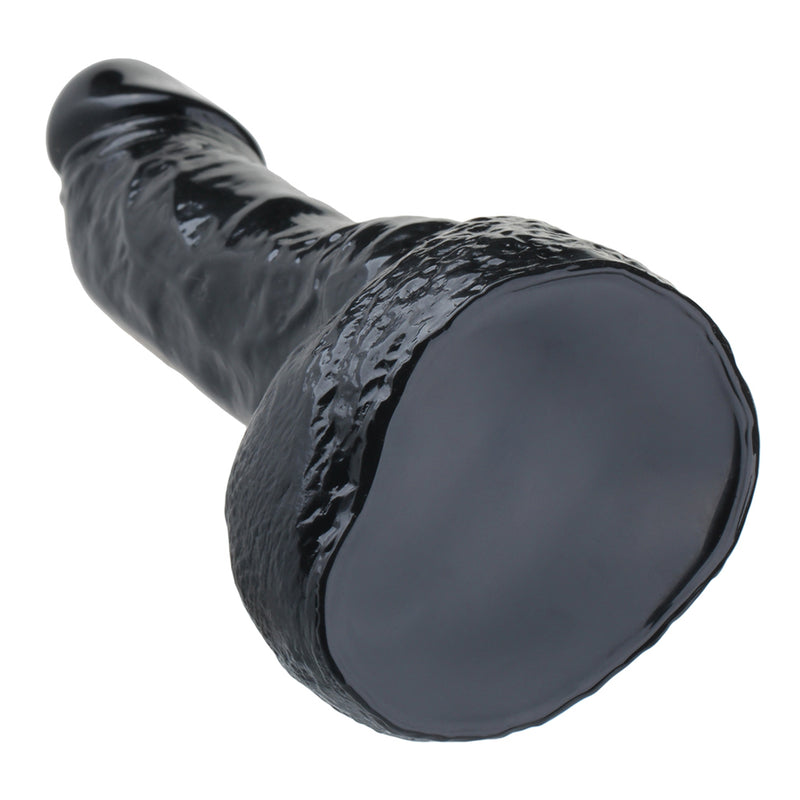 Being Fetish - Gode - Caoutchouc synthétique - 21 cm - Noir-Erotiekvoordeel.nl
