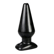 Being Fetish - Plug anal clásico - PVC - Negro - Diámetro 60 mm-Erotiekvoordeel.nl