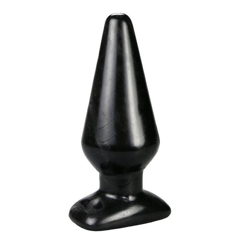 Being Fetish - Plug anal clásico - PVC - Negro - Diámetro 60 mm-Erotiekvoordeel.nl