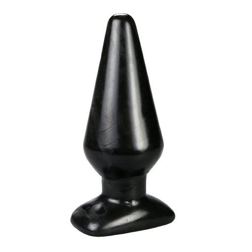Being Fetish - Plug anal clásico - PVC - Negro - Diámetro 60 mm-Erotiekvoordeel.nl