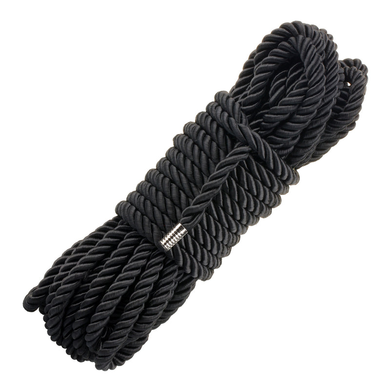 Being Fetish - Cuerda de bondage Magic Touch Deluxe Silky - 10 metros - Negro-Erotiekvoordeel.nl