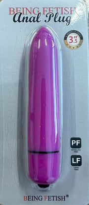Being Fetish - Multi-Speed Bullet Vibrator - 9 cm - Purple-Erotiekvoordeel.nl