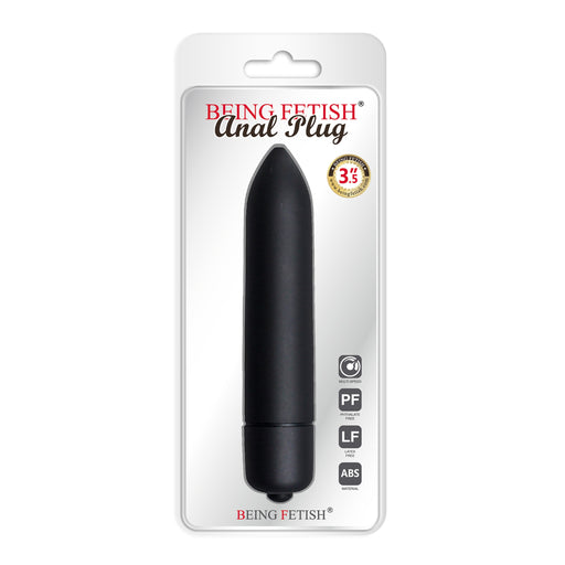 Being Fetish - Multi-Speed-Bullet-Vibrator - 9 cm - Schwarz - Erotiekvoordeel.nl
